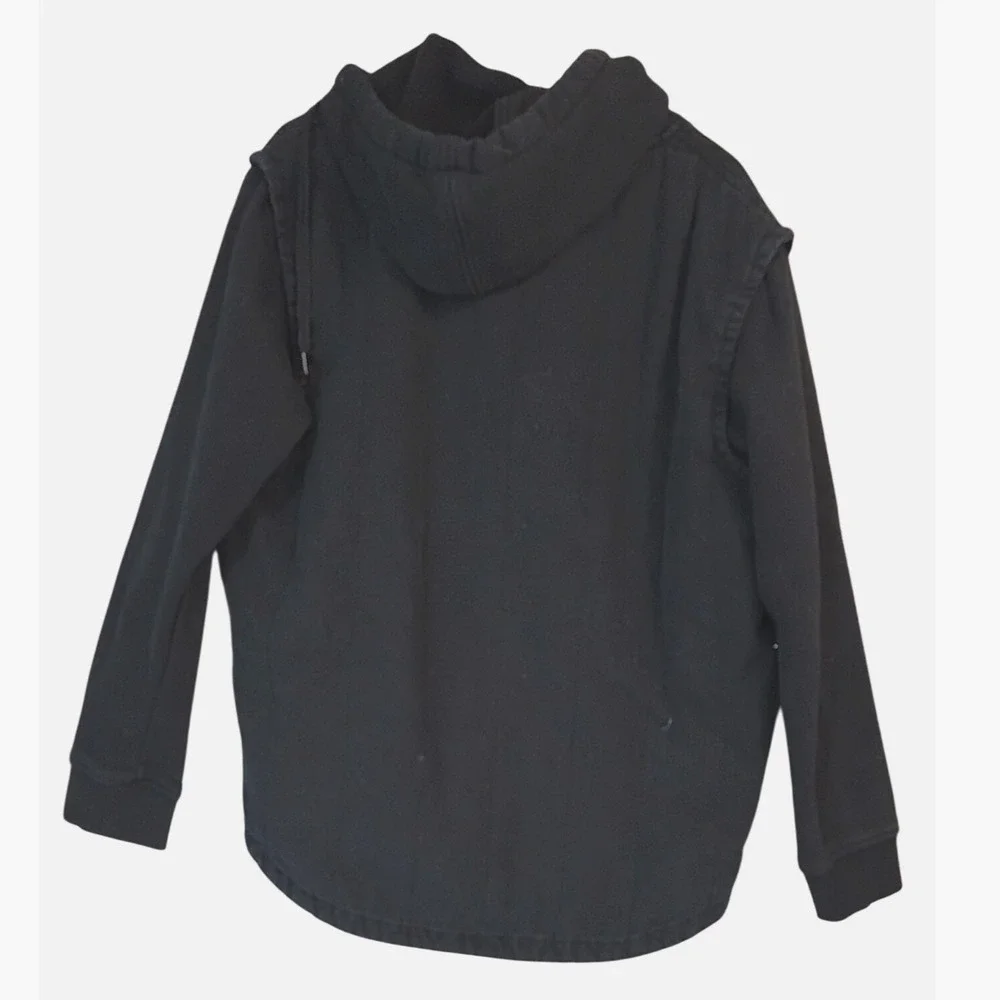 Disturbing‎ The Comfortable Black Hoodie Jacket Zip Up Mens Large